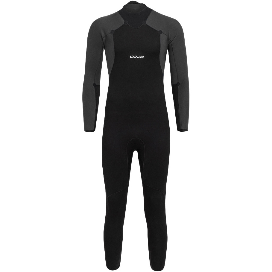 2026 Orca Da Uomo Vitalis TRN Back Zip Open Water Swim Muta NN280401 - Black